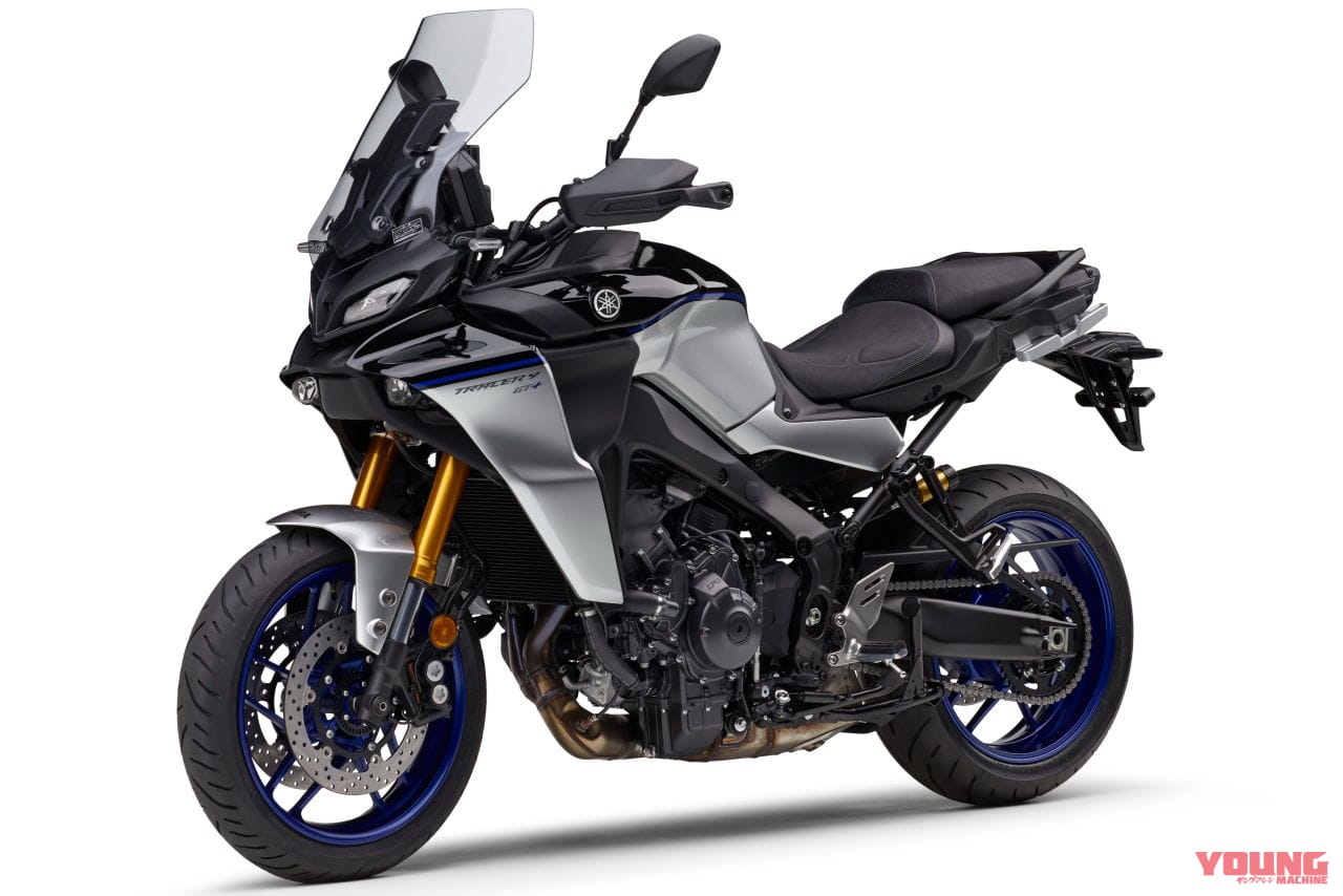 |ヤマハ新型「トレーサー9GT+」登場! レーダー連動ブレーキ制御、前車追従クルーズコントロール、7インチメーターなど新装備