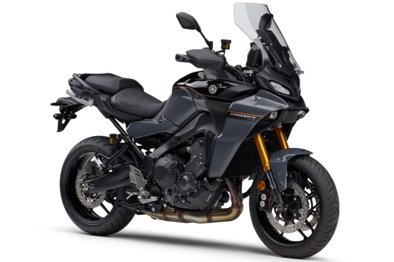 ヤマハ|トレーサー9 GT+|2023年モデル|ヤマハ新型「トレーサー9GT+」登場! レーダー連動ブレーキ制御、前車追従クルーズコントロール、7インチメーターなど新装備