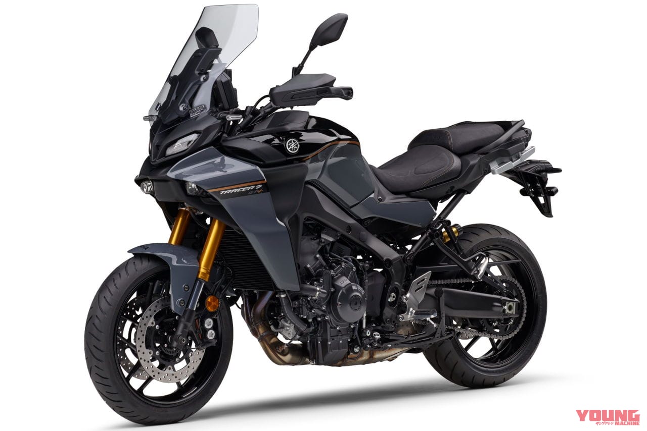 |ヤマハ新型「トレーサー9GT+」登場! レーダー連動ブレーキ制御、前車追従クルーズコントロール、7インチメーターなど新装備