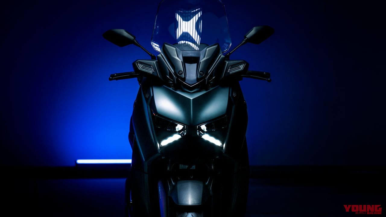 |ヤマハ新型「XMAX」登場! 6年ぶりのモデルチェンジでコネクテッド獲得、Xモチーフのデザインを強化