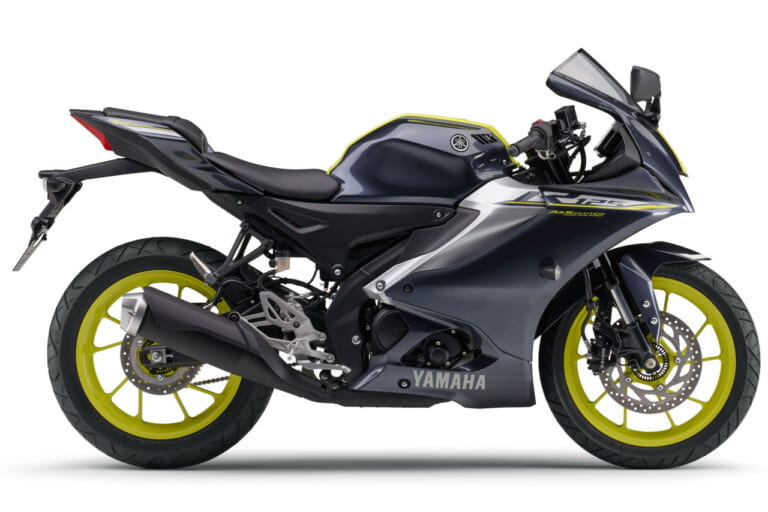2024 YAMAHA YZF-R125 ダークブルーイッシュグレーメタリック9|ヤマハYZF-R125〈いま国内で買える新型バイクカタログ|原付二種(125-51cc)〉