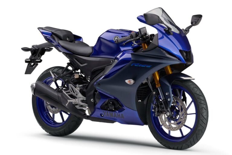 2024 YAMAHA YZF-R125 ディープパープリッシュブルーメタリックC|ヤマハYZF-R125〈いま国内で買える新型バイクカタログ|原付二種(125-51cc)〉