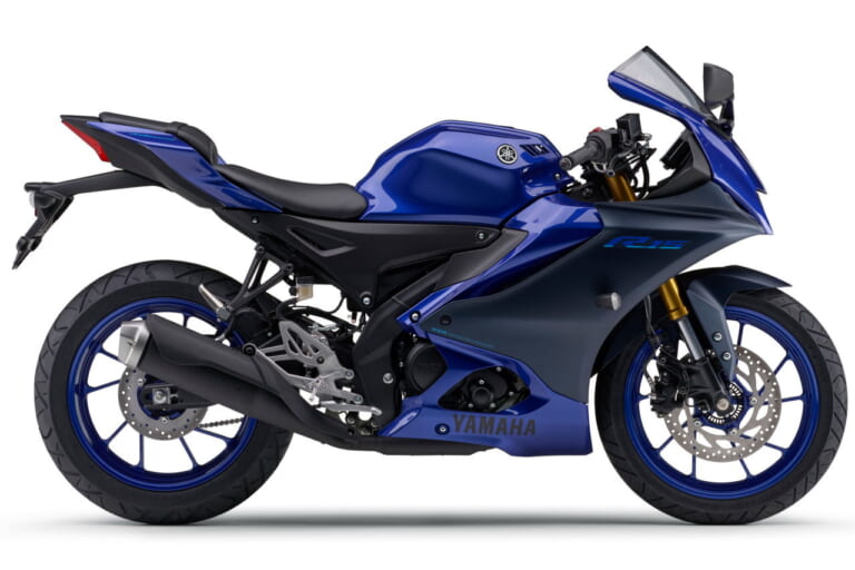 2024 YAMAHA YZF-R15 ディープパープリッシュブルーメタリックC|ヤマハYZF-R15〈いま国内で買える新型バイクカタログ|軽二輪(250-126cc)〉