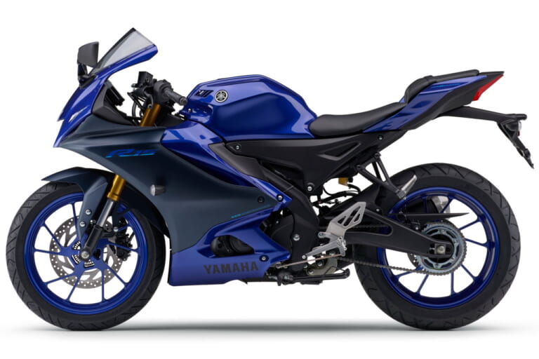 ヤマハ|YZF-R15|2023年モデル|ヤマハが「YZF-R125」「YZF-R15」を正式発表! 51万7000円/55万円で10月16日発売、A&Sクラッチやトラコンで武装