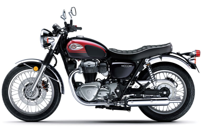 カワサキ|W800|2024年モデル|カワサキ「W800」に2024年のニューカラー×2色! 発売日はそれぞれ9月22日・1月20日に