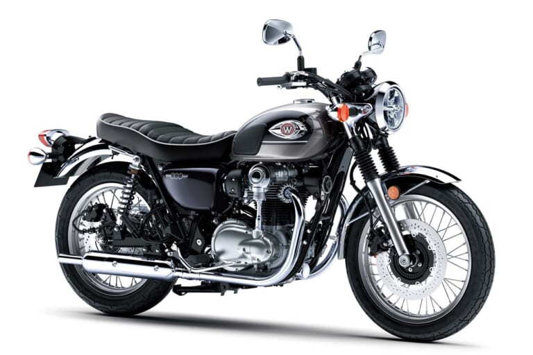 カワサキ|W800|2024年モデル|カワサキ「W800」に2024年のニューカラー×2色! 発売日はそれぞれ9月22日・1月20日に