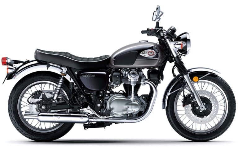 カワサキ|W800|2024年モデル|カワサキ「W800」に2024年のニューカラー×2色! 発売日はそれぞれ9月22日・1月20日に