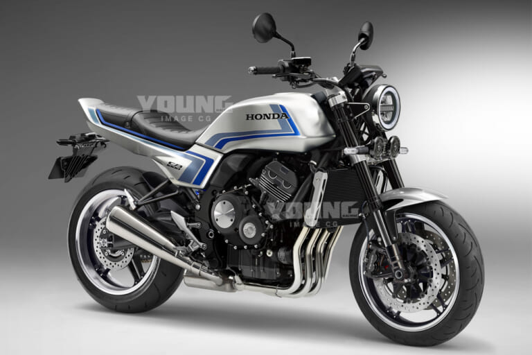 ホンダ|CB1000|イメージCG|【SCOOP!!】ついにZ900RSと真っ向勝負ッ!!  ホンダファン待望のネオクラシック「CB1000」が2025年に登場する?!