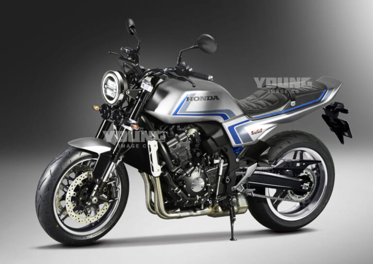 ホンダ|CB1000|イメージCG|【SCOOP!!】ついにZ900RSと真っ向勝負ッ!!  ホンダファン待望のネオクラシック「CB1000」が2025年に登場する?!