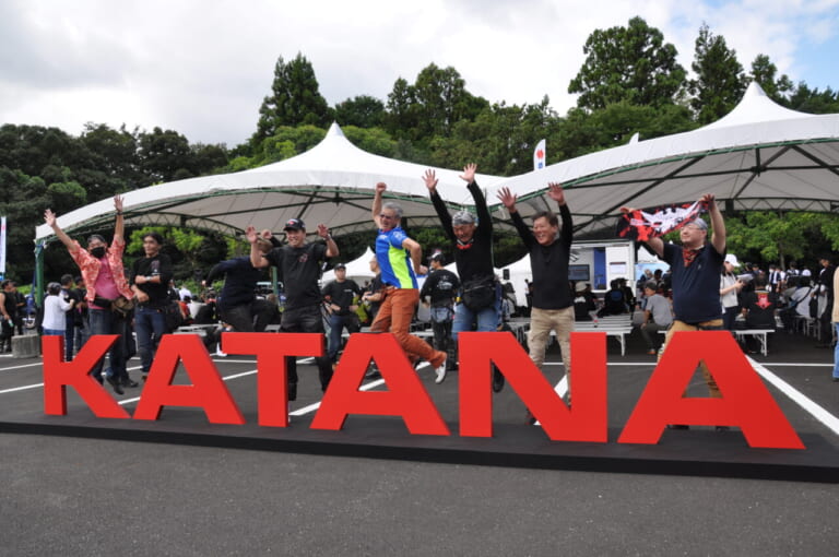 KATANAミーティング2023|【SCOOP!】次期KATANAはGSX1100S再来か?! タンク容量も増える?! 「KATANAミーティング2023」でスズキの開発者が進化を約束ッ!!