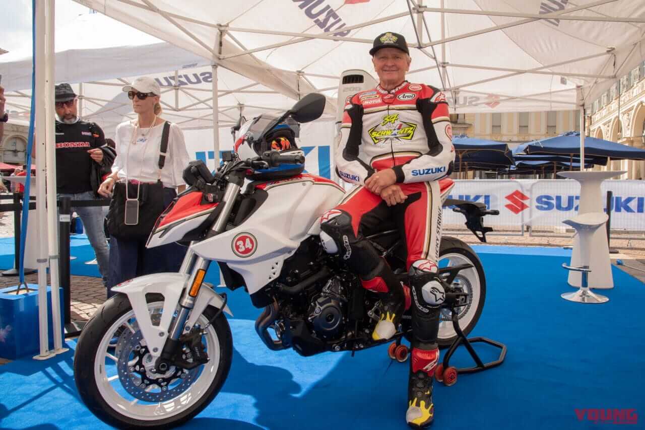|【限定5台】ラッキーストライクカラーのスズキ「GSX-8S ケビン・シュワンツ エディション」登場! ゼッケン34の王座獲得から30周年【海外】