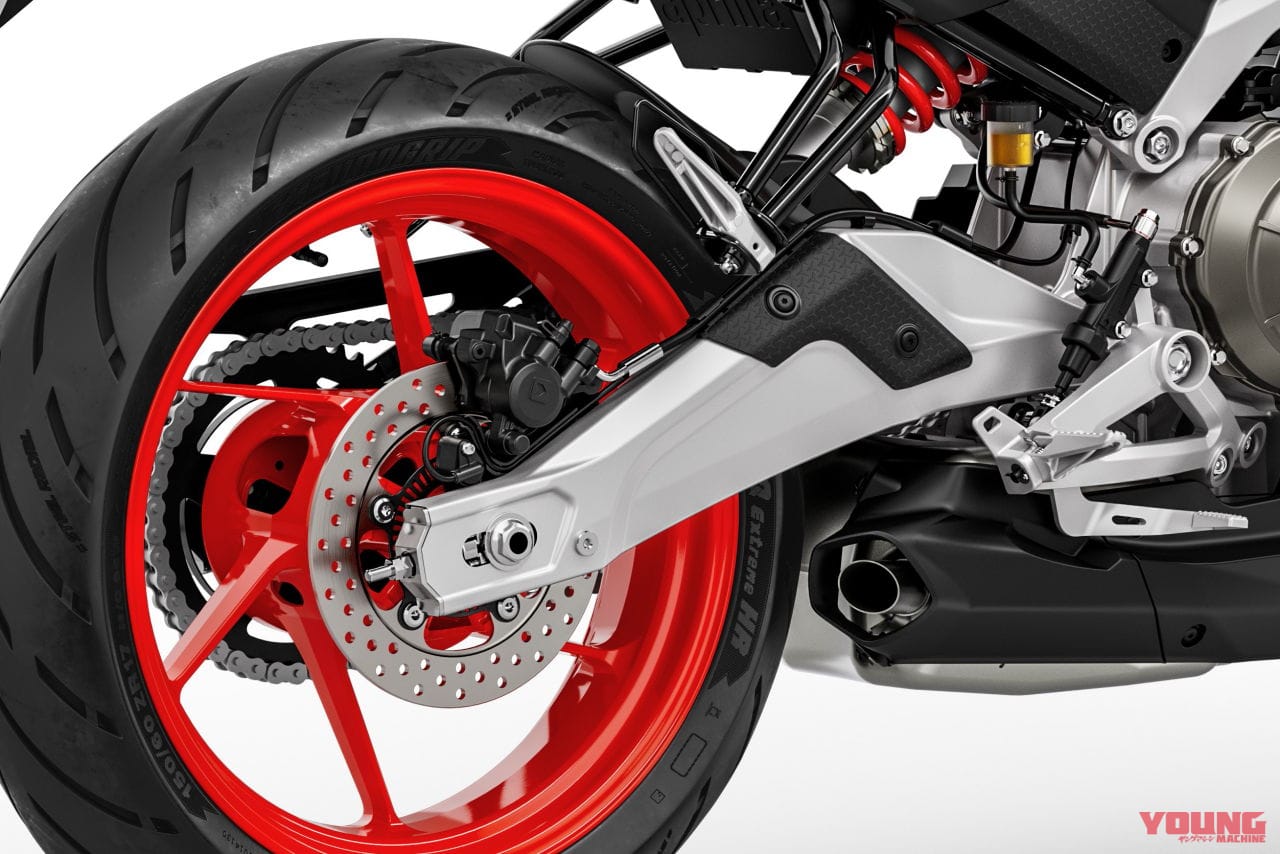 |アプリリア新型「RS457」登場! 新開発2気筒エンジン、3段階のライディングモードを採用したミドルスポーツ
