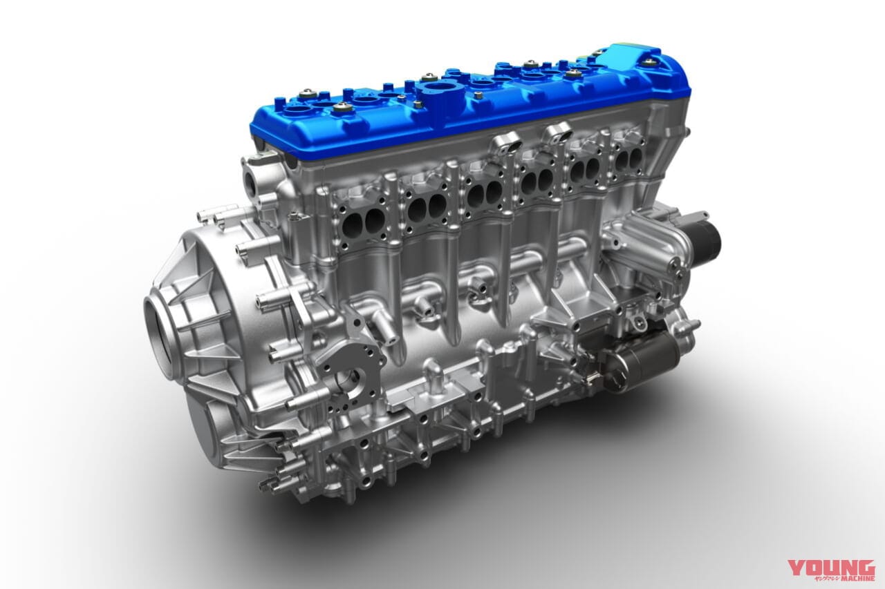 |カワサキが新型6気筒ターボエンジンを開発!! あるぞガソリン版と液体水素版! 新GPZ900Rを思わせる共通項とは