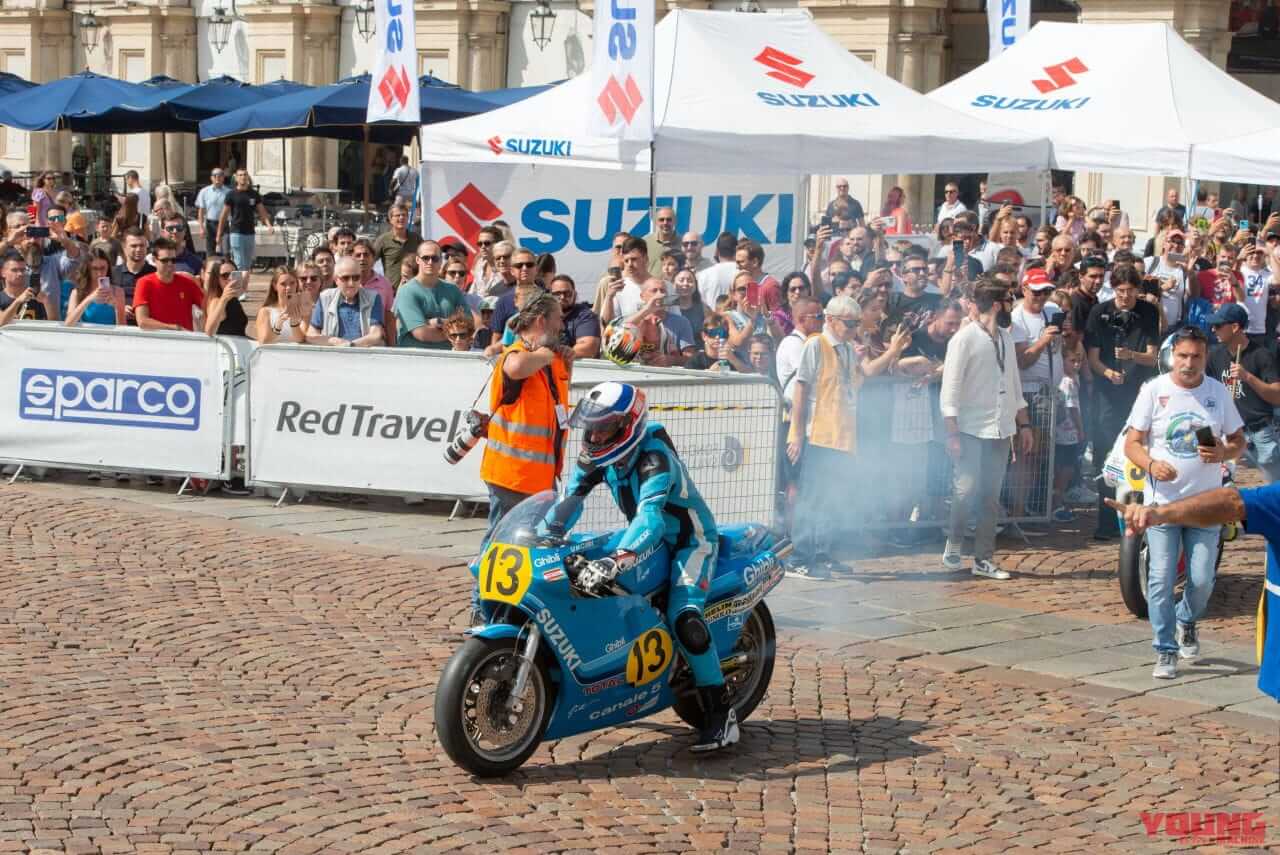 |【限定5台】ラッキーストライクカラーのスズキ「GSX-8S ケビン・シュワンツ エディション」登場! ゼッケン34の王座獲得から30周年【海外】