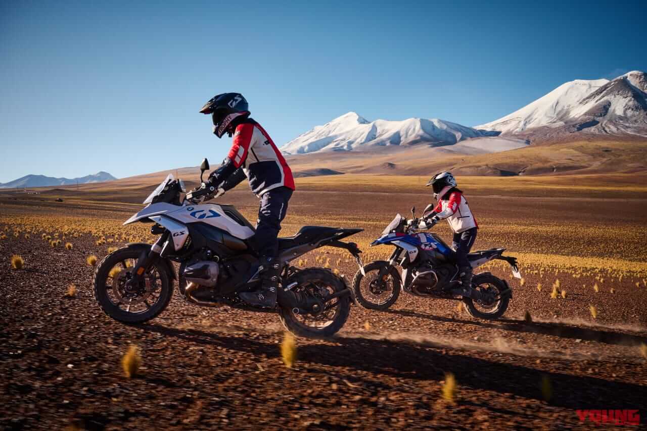 |BMW新型「R1300GS」は284万3000円から! 145psの新作エンジンと12kgの軽量化、自動車高調整や追従クルコン新装備で受注開始