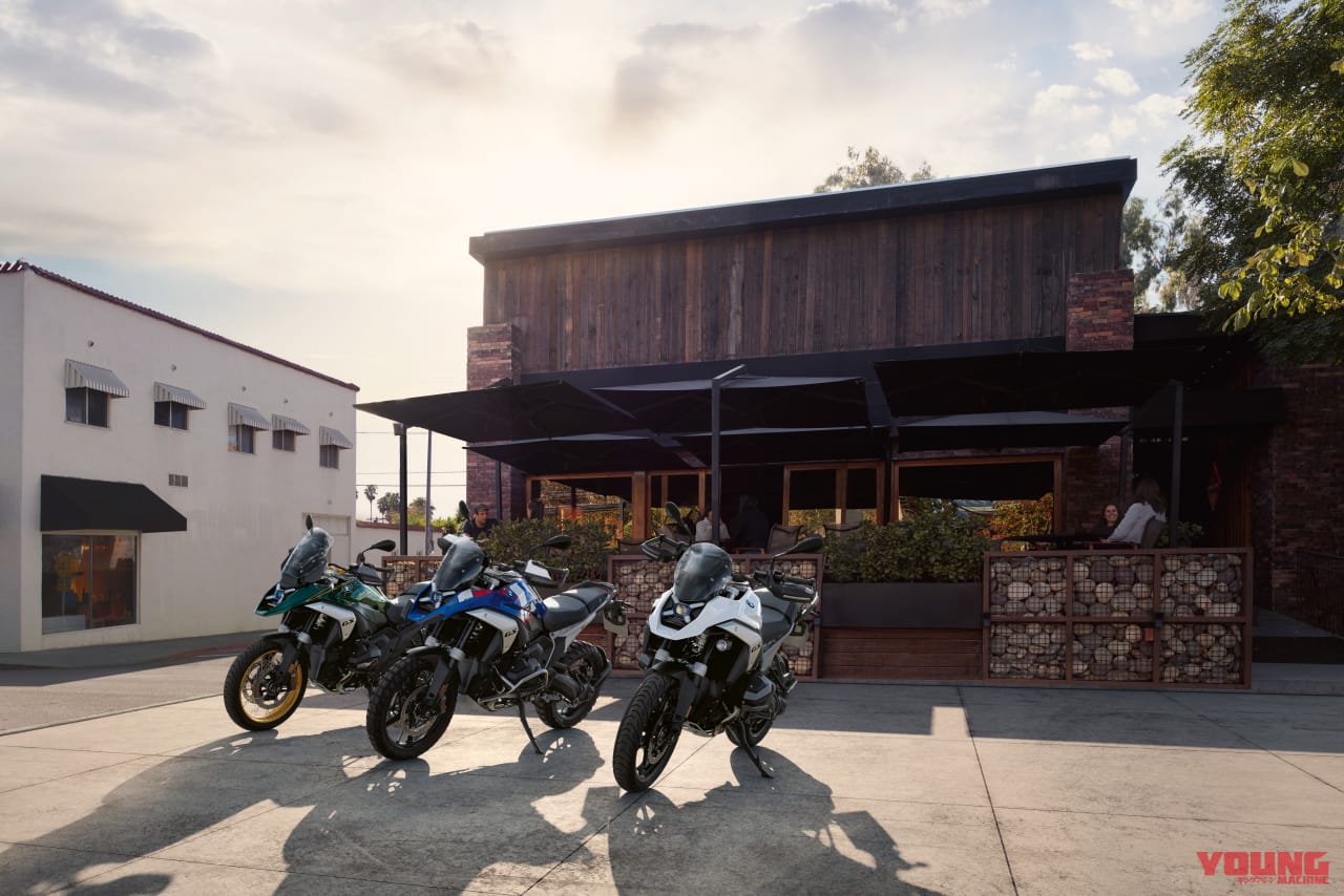 |BMW新型「R1300GS」は284万3000円から! 145psの新作エンジンと12kgの軽量化、自動車高調整や追従クルコン新装備で受注開始