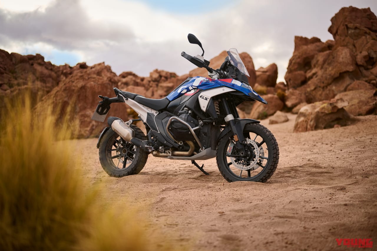 |BMW新型「R1300GS」は284万3000円から! 145psの新作エンジンと12kgの軽量化、自動車高調整や追従クルコン新装備で受注開始