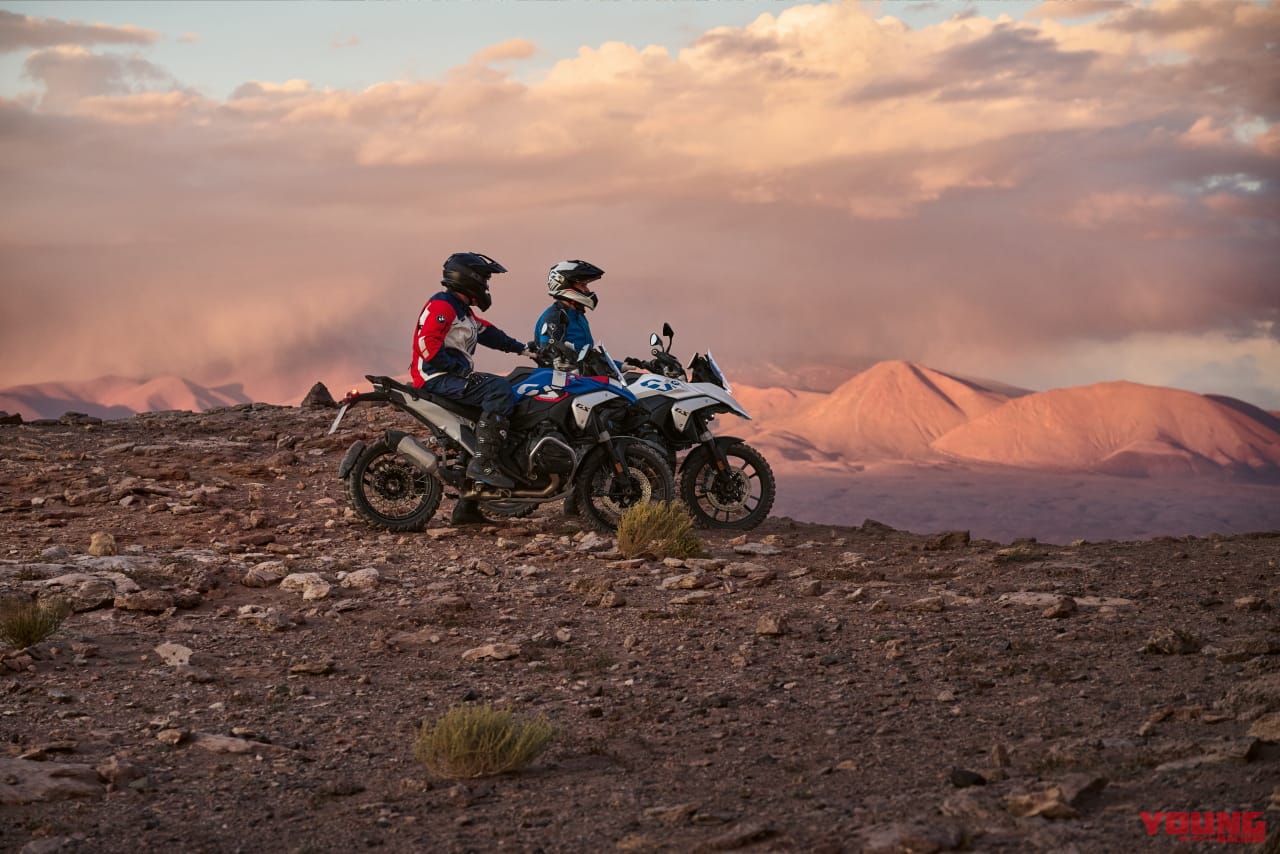 |BMW新型「R1300GS」は284万3000円から! 145psの新作エンジンと12kgの軽量化、自動車高調整や追従クルコン新装備で受注開始