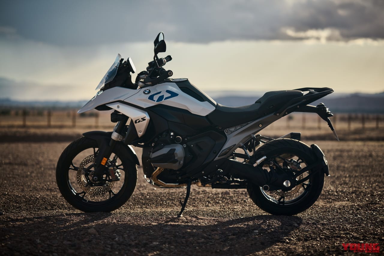 |BMW新型「R1300GS」は284万3000円から! 145psの新作エンジンと12kgの軽量化、自動車高調整や追従クルコン新装備で受注開始