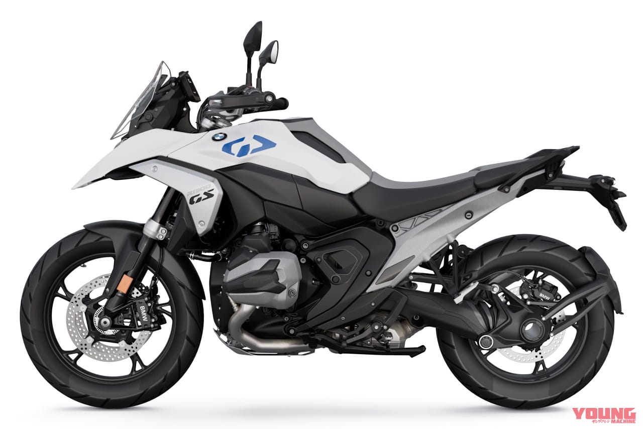 |BMW新型「R1300GS」は284万3000円から! 145psの新作エンジンと12kgの軽量化、自動車高調整や追従クルコン新装備で受注開始