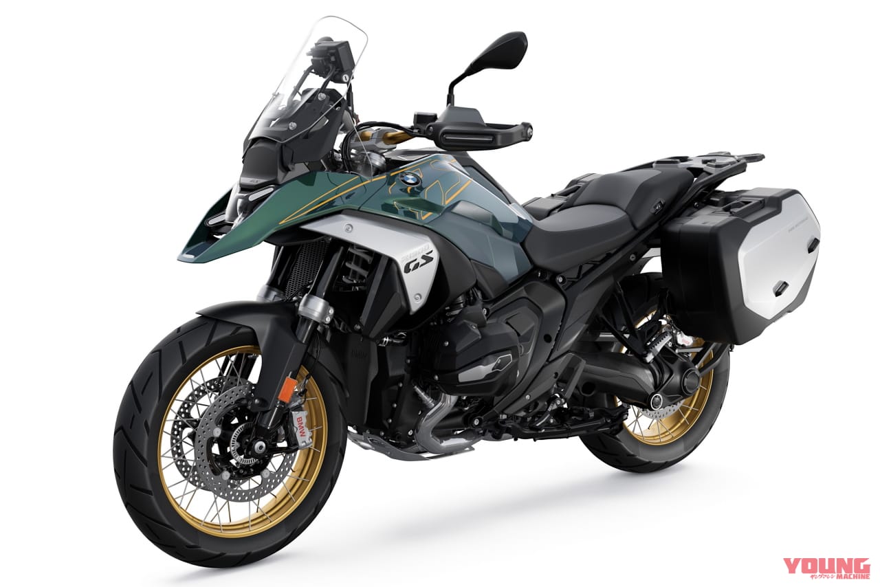 |BMW新型「R1300GS」は284万3000円から! 145psの新作エンジンと12kgの軽量化、自動車高調整や追従クルコン新装備で受注開始