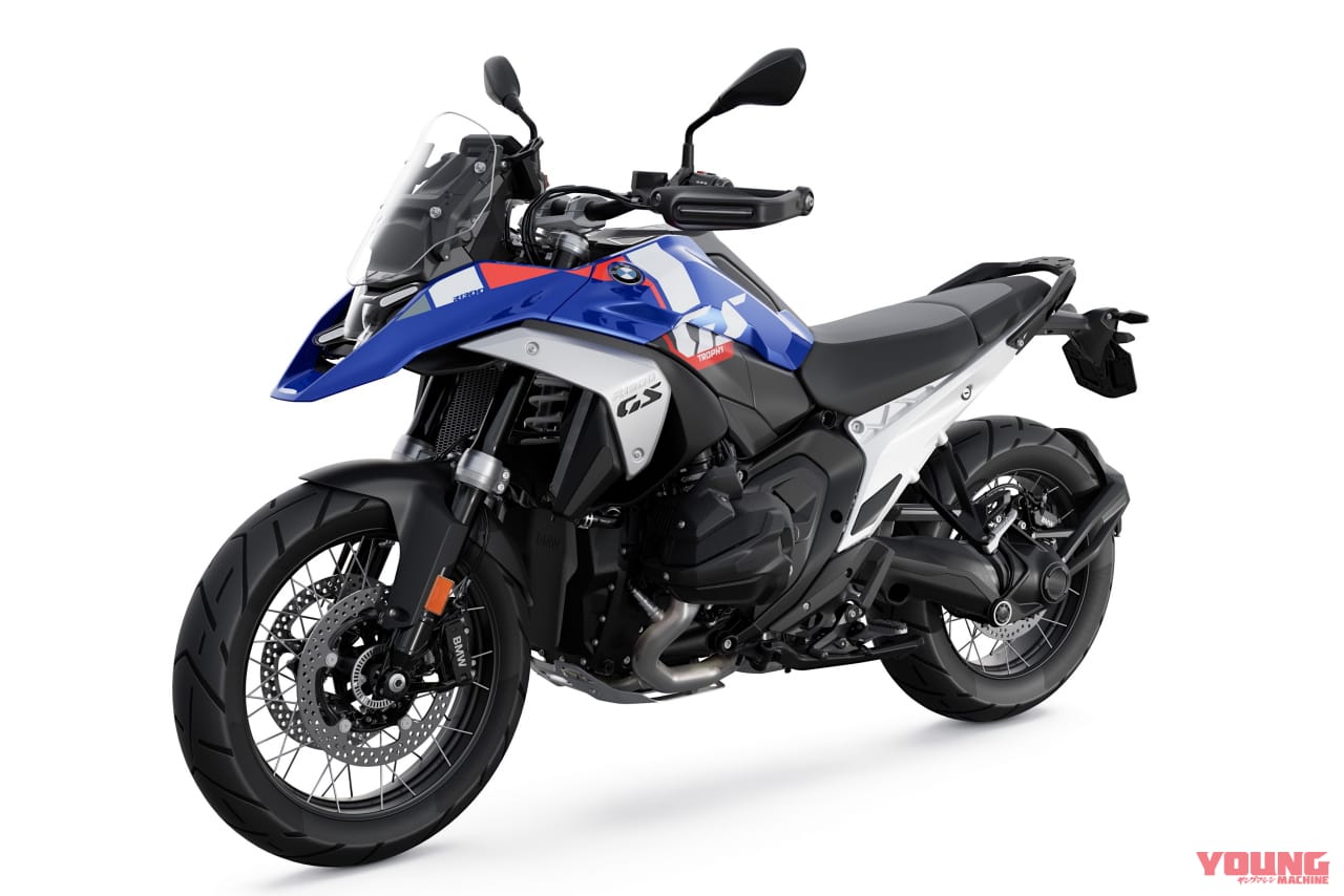 |BMW新型「R1300GS」は284万3000円から! 145psの新作エンジンと12kgの軽量化、自動車高調整や追従クルコン新装備で受注開始