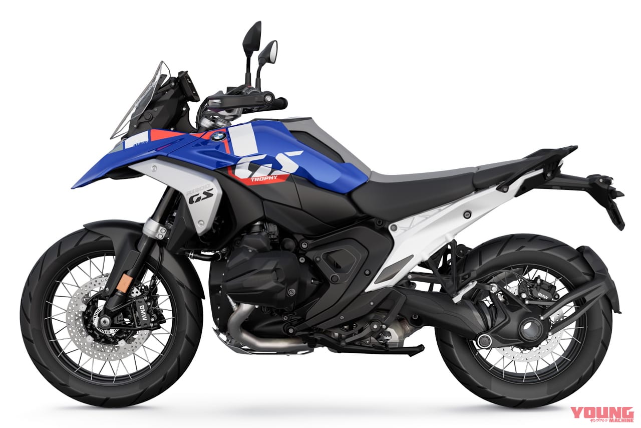 |BMW新型「R1300GS」は284万3000円から! 145psの新作エンジンと12kgの軽量化、自動車高調整や追従クルコン新装備で受注開始