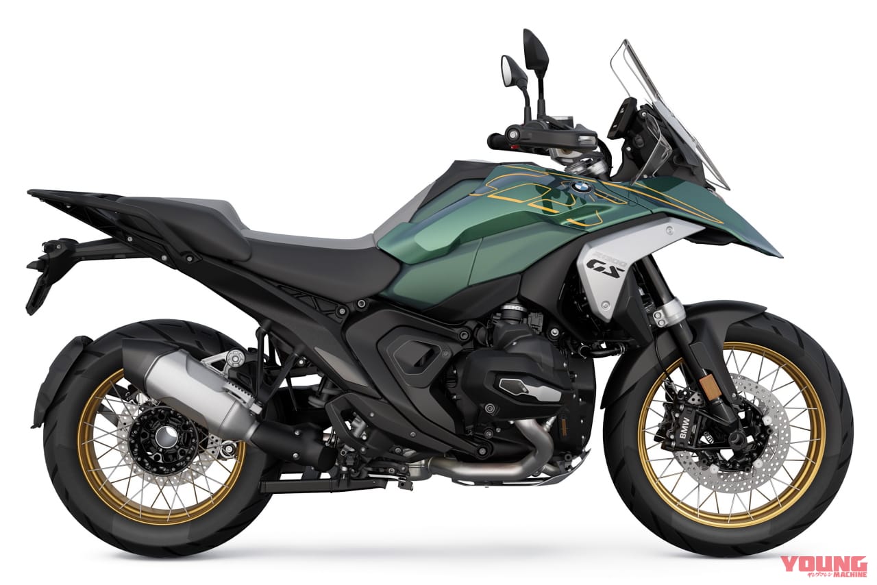 |BMW新型「R1300GS」は284万3000円から! 145psの新作エンジンと12kgの軽量化、自動車高調整や追従クルコン新装備で受注開始