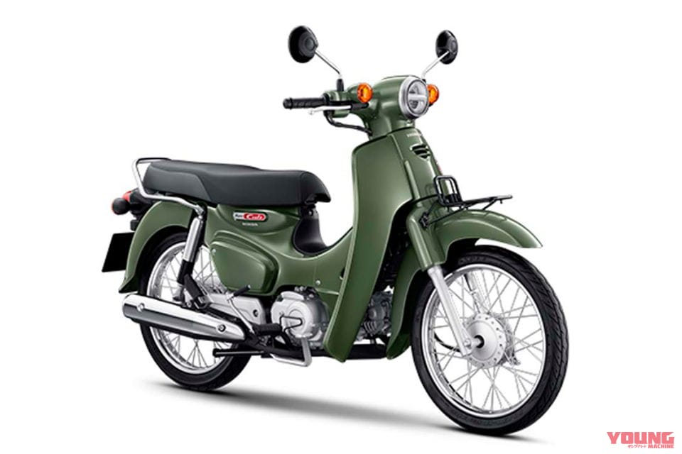 ホンダ|スーパーカブ110|タイ仕様|ホンダ「スーパーカブ110」にニューカラー登場! タイ仕様ならではのダブルシートやスポークホイールはそのままに【海外】