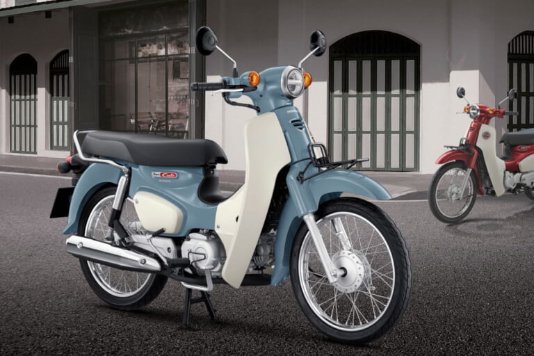 ホンダ|スーパーカブ110|タイ仕様|ホンダ「スーパーカブ110」にニューカラー登場! タイ仕様ならではのダブルシートやスポークホイールはそのままに【海外】