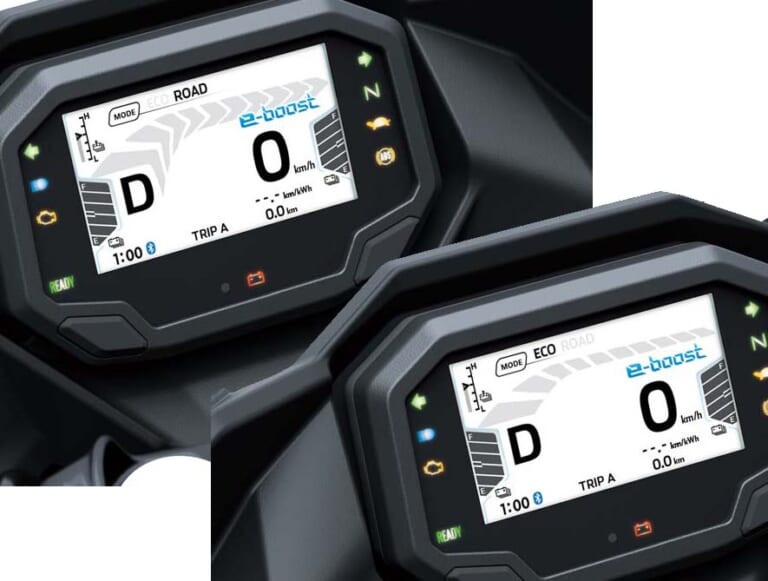 カワサキ|ニンジャ e-1|Z e-1|欧州仕様|2024年モデル|15秒の加速強化『eブースト』付き!! カワサキが新世代ニンジャ&Z「Ninja e-1」「Z e-1」を発表【欧州】