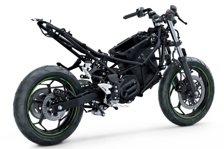 カワサキ|ニンジャ e-1|欧州仕様|2024年モデル|15秒の加速強化『eブースト』付き!! カワサキが新世代ニンジャ&Z「Ninja e-1」「Z e-1」を発表【欧州】