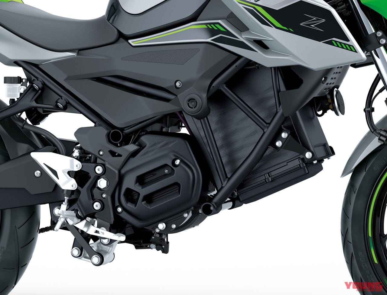 |15秒の加速強化『eブースト』付き!! カワサキが新世代ニンジャ&Z「Ninja e-1」「Z e-1」を発表【欧州】