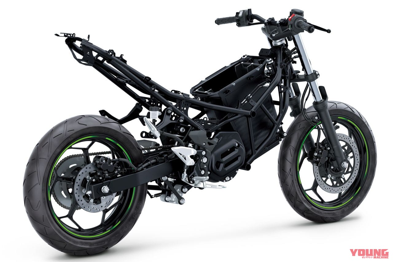 カワサキ|Z e-1|欧州仕様|2024年モデル|15秒の加速強化『eブースト』付き!! カワサキが新世代ニンジャ&Z「Ninja e-1」「Z e-1」を発表【欧州】