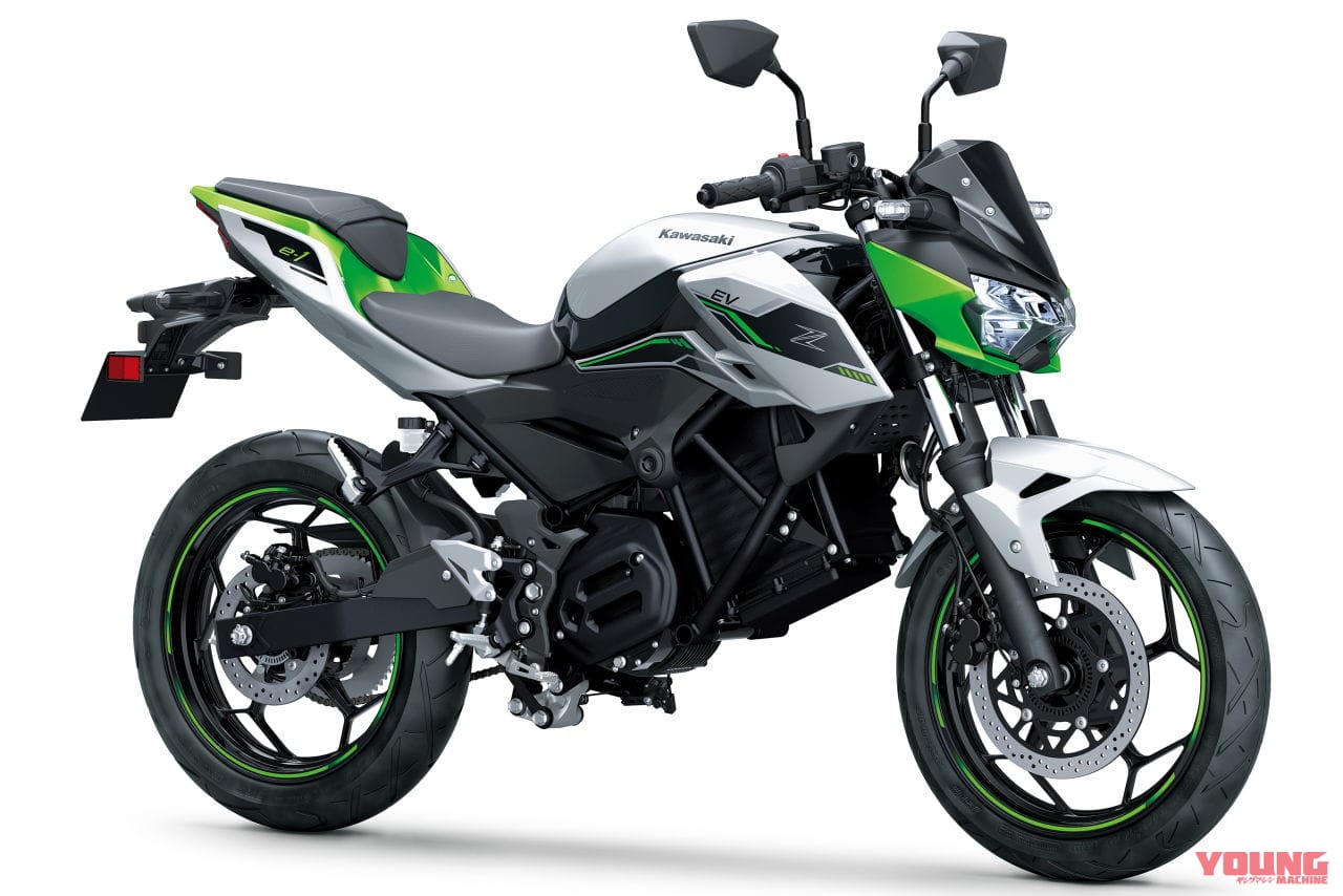 |15秒の加速強化『eブースト』付き!! カワサキが新世代ニンジャ&Z「Ninja e-1」「Z e-1」を発表【欧州】