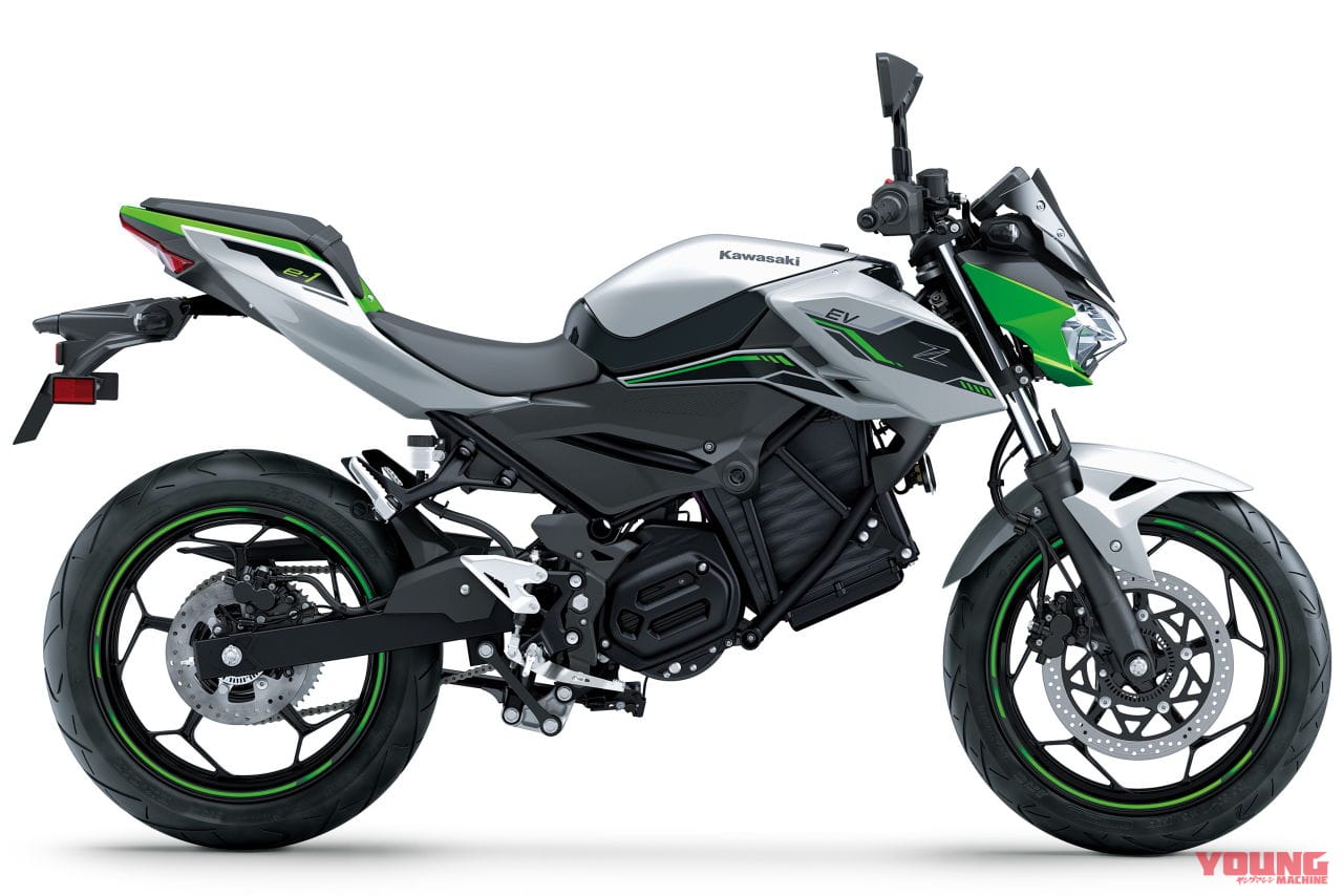 |15秒の加速強化『eブースト』付き!! カワサキが新世代ニンジャ&Z「Ninja e-1」「Z e-1」を発表【欧州】