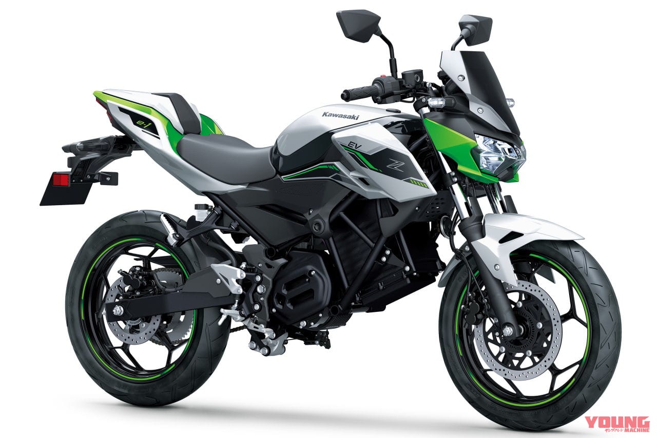 |15秒の加速強化『eブースト』付き!! カワサキが新世代ニンジャ&Z「Ninja e-1」「Z e-1」を発表【欧州】