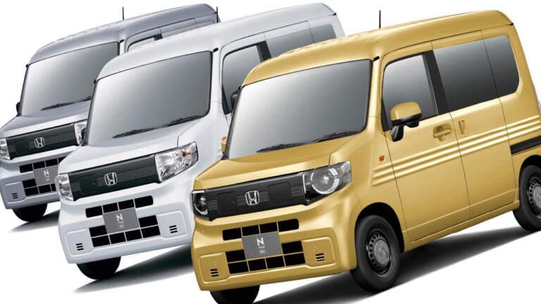 ホンダが電動のNバン「N-VAN e:」を先行公開！ 100万円台で3グレード構成、2024年春に発売！