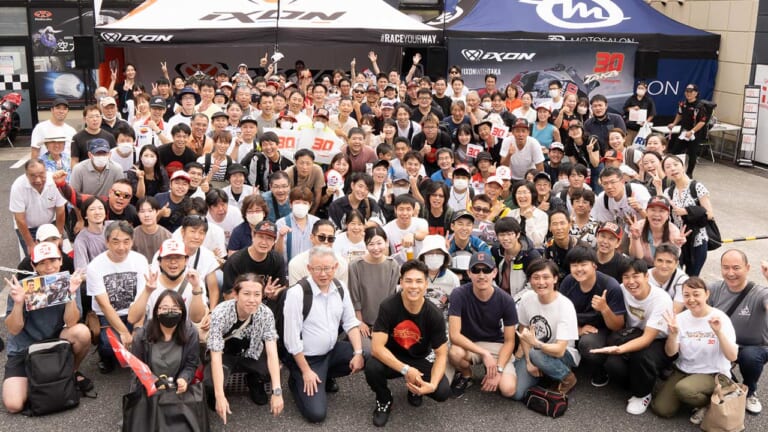 中上貴晶×イクソンのトークショー開催!【LCRホンダイデミツと2024年の契約更新も発表】