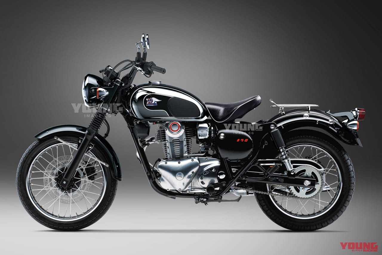 メグロ250|イメージCG|【SCOOP!】復活メグロ第二弾は250cc?! カワサキ・エストレヤが復活してメグロブランドへ先祖返りか