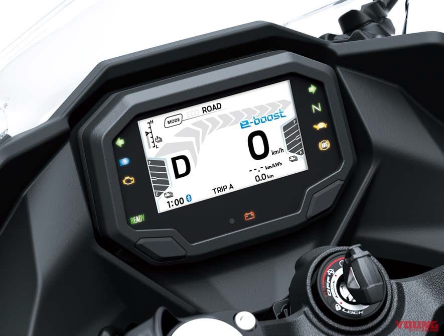 |15秒の加速強化『eブースト』付き!! カワサキが新世代ニンジャ&Z「Ninja e-1」「Z e-1」を発表【欧州】