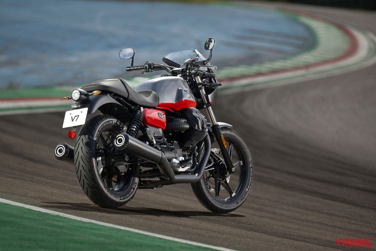 |モトグッツィ「V7ストーン コルサ」世界初公開! グッツィのスポーツ性を現代に伝える
