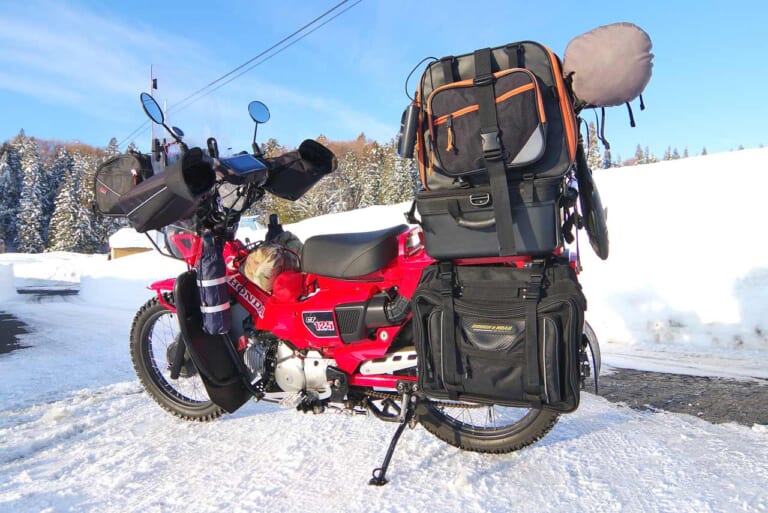 雪中行軍用バイク改装|モトツーリング|モトツーリング・ファンミーティング9/30開催:編集長と居酒屋ナイト【集え! 酷道ジャンキー】