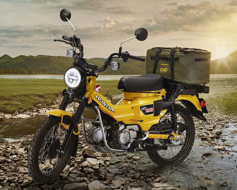 ホンダ|タイ仕様|ハンターカブ|新色イエローのハンターカブが登場! ホンダが伝説のカラーを復刻【海外】