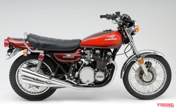 KAWASAKI Z1(Kawasaki900super4)|Z1にマッハIIIも! カワサキワールド モーターサイクル事業70周年特別展示が9/26から開催