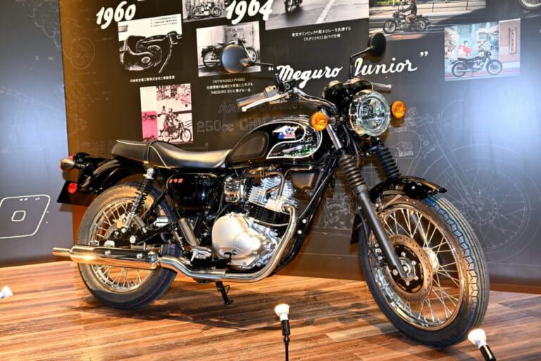 カワサキ MEGURO S1|エンジンはKLX230と同じようで別モノ!! カワサキ「メグロS1」「W230」のことをガッツリ聞いてきた!