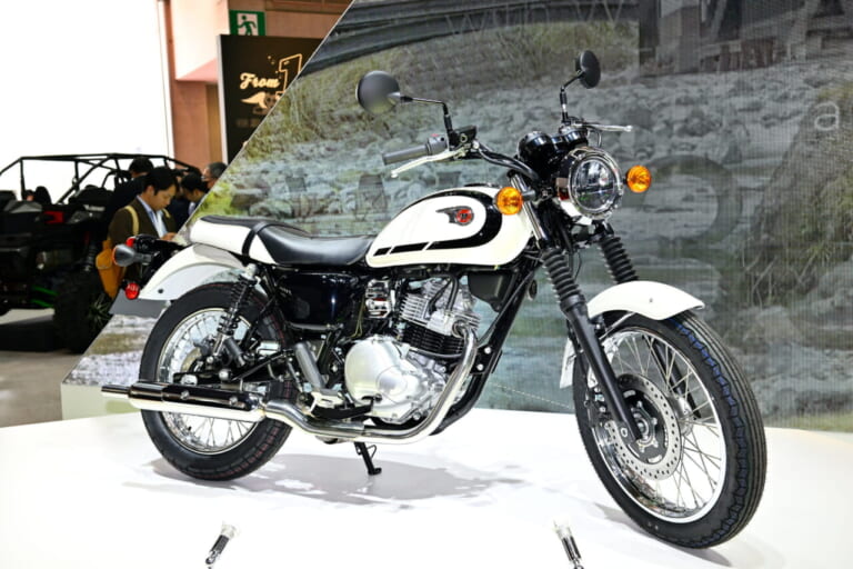 カワサキ W230|エンジンはKLX230と同じようで別モノ!! カワサキ「メグロS1」「W230」のことをガッツリ聞いてきた!