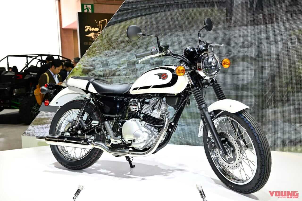 カワサキ W230|エンジンはKLX230と同じようで別モノ!! カワサキ「メグロS1」「W230」のことをガッツリ聞いてきた!