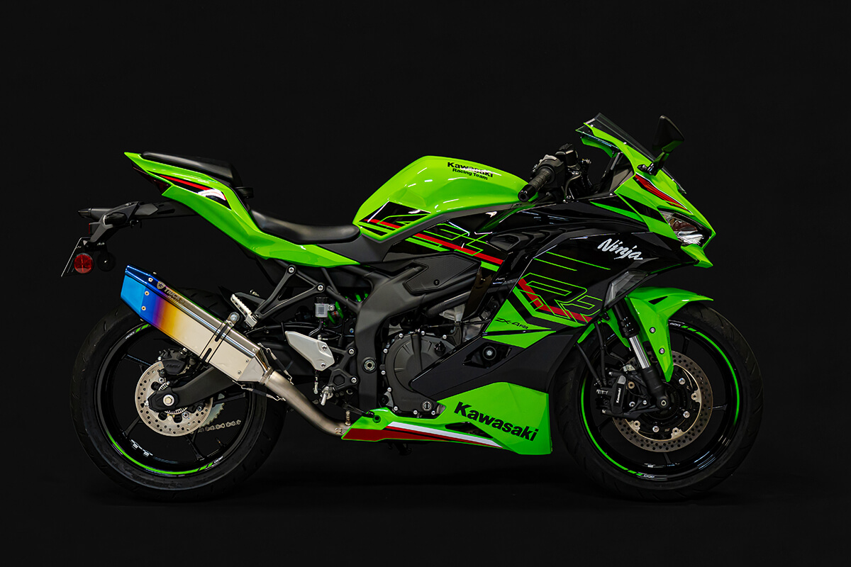 ZX14R用トリックスターフルエキチタンマフラー｜マフラー