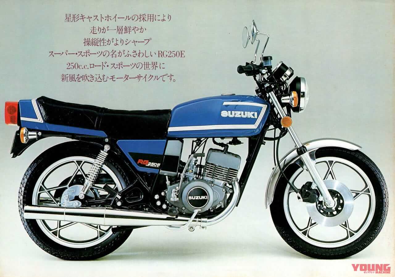 |実はガンマよりも速かった?! 1978年スズキ「RG250」【柏 秀樹の昭和~平成 カタログ蔵出しコラム Vol.1】